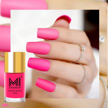 MI Fashion Matte Marvel Achieving a Perfect Matte Manicure Has Never Been Easier (Pink)