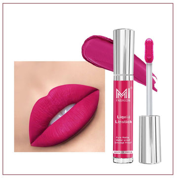 MI Fashion Bold and Beautiful Make a Statement with Our Wide Range of Liquid Matte Lipstick Shades  Pack of 3.5ML (Magenta)