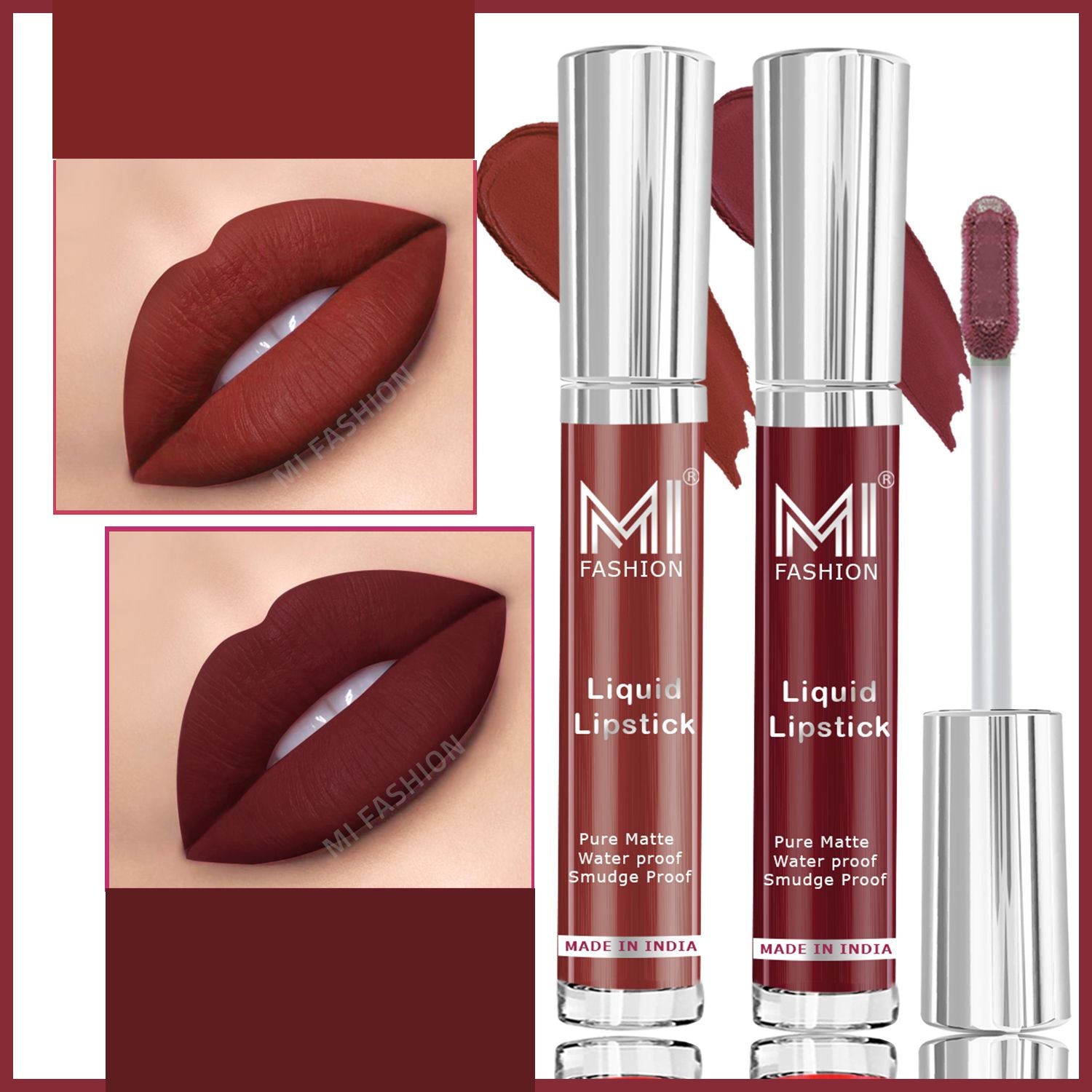 Dark brown liquid lipstick deals
