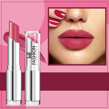 MI Fashion Make a Statement with Our Creamy Matte Lipstick for an Alluring Look (Deep Rose)