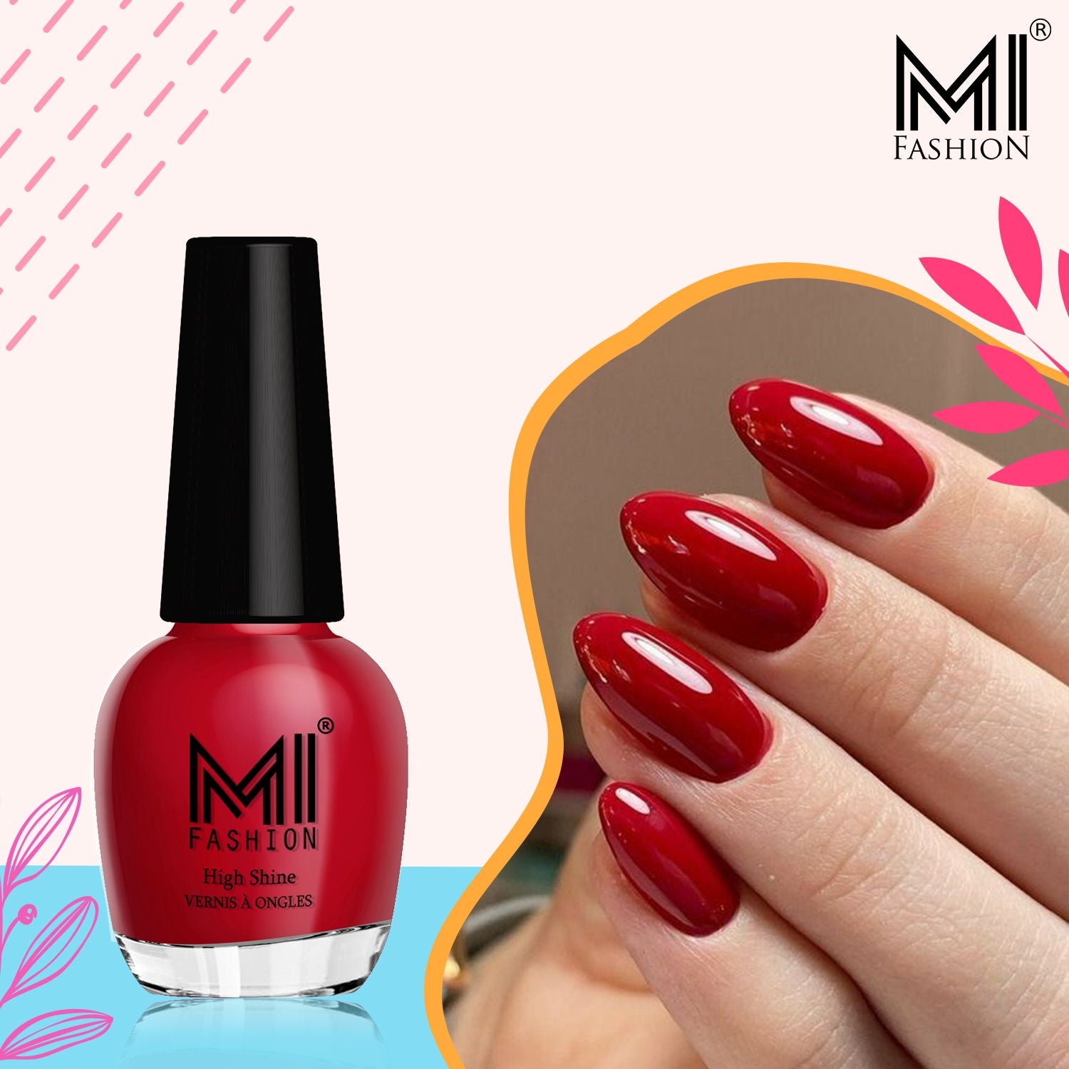 Get Creative with MI Fashion Shine Nail Polish’s Wide Range of Colors