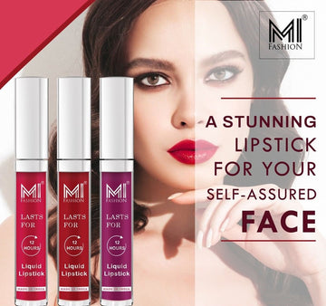 Liquid Matte Lipstick - Three pcs