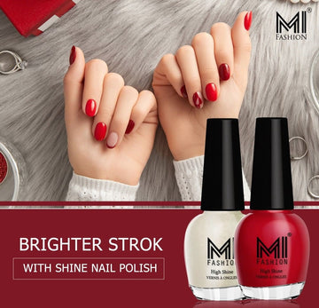 Shine Nail Polish 15ML - Two Bottle