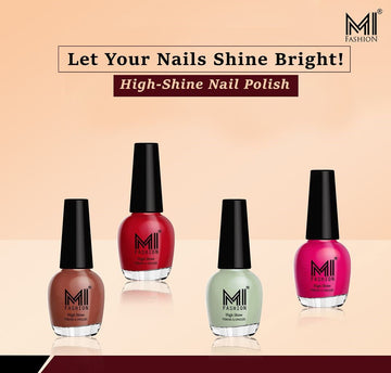 Shine Nail Polish 15ML - Four Bottle