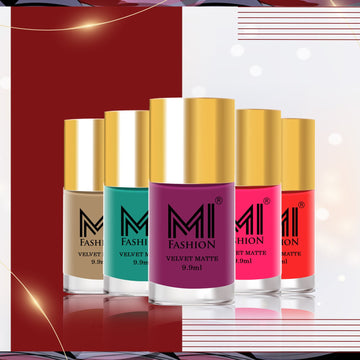 MI Fashion Matte Nail Polish