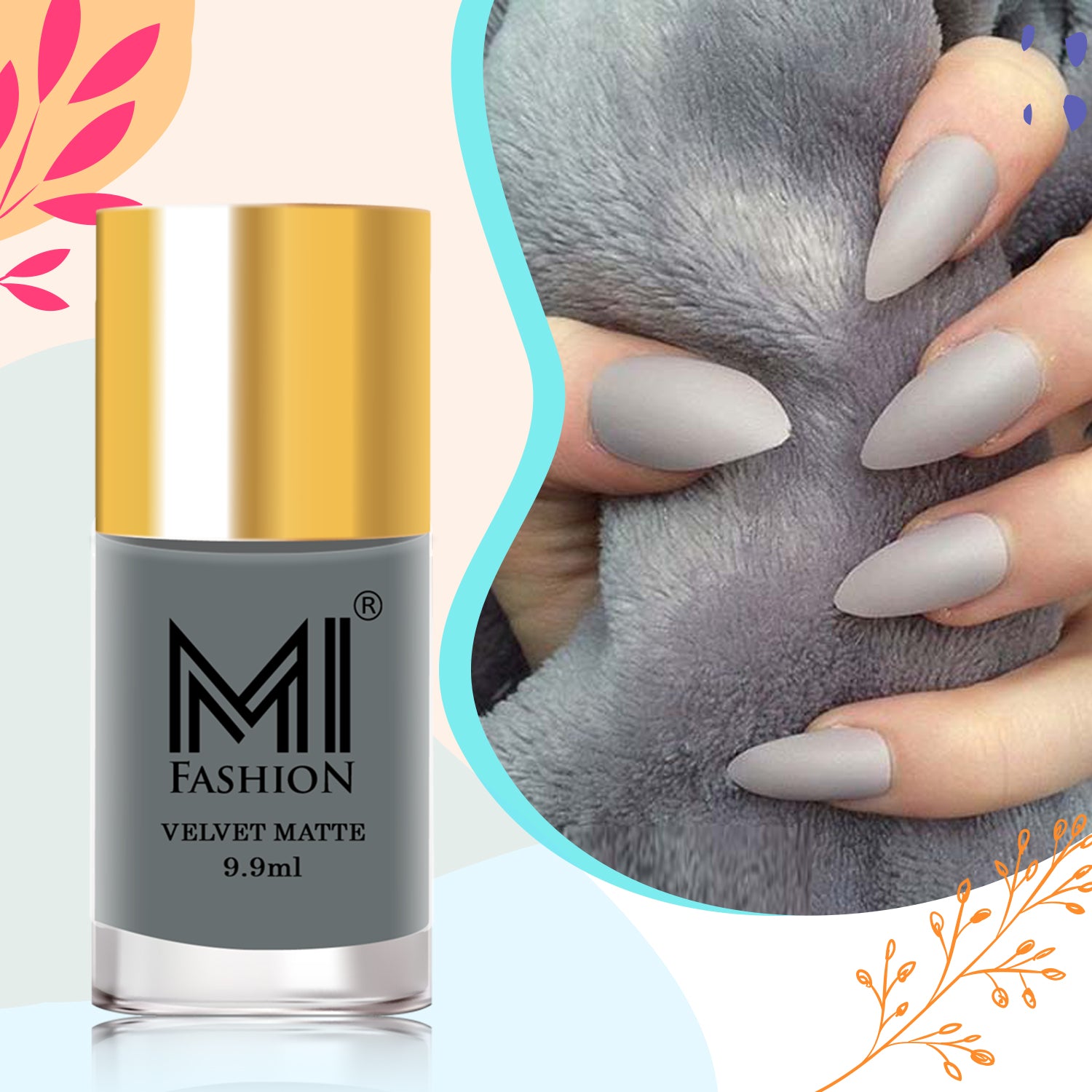 MI Fashion Matte Nail Polish