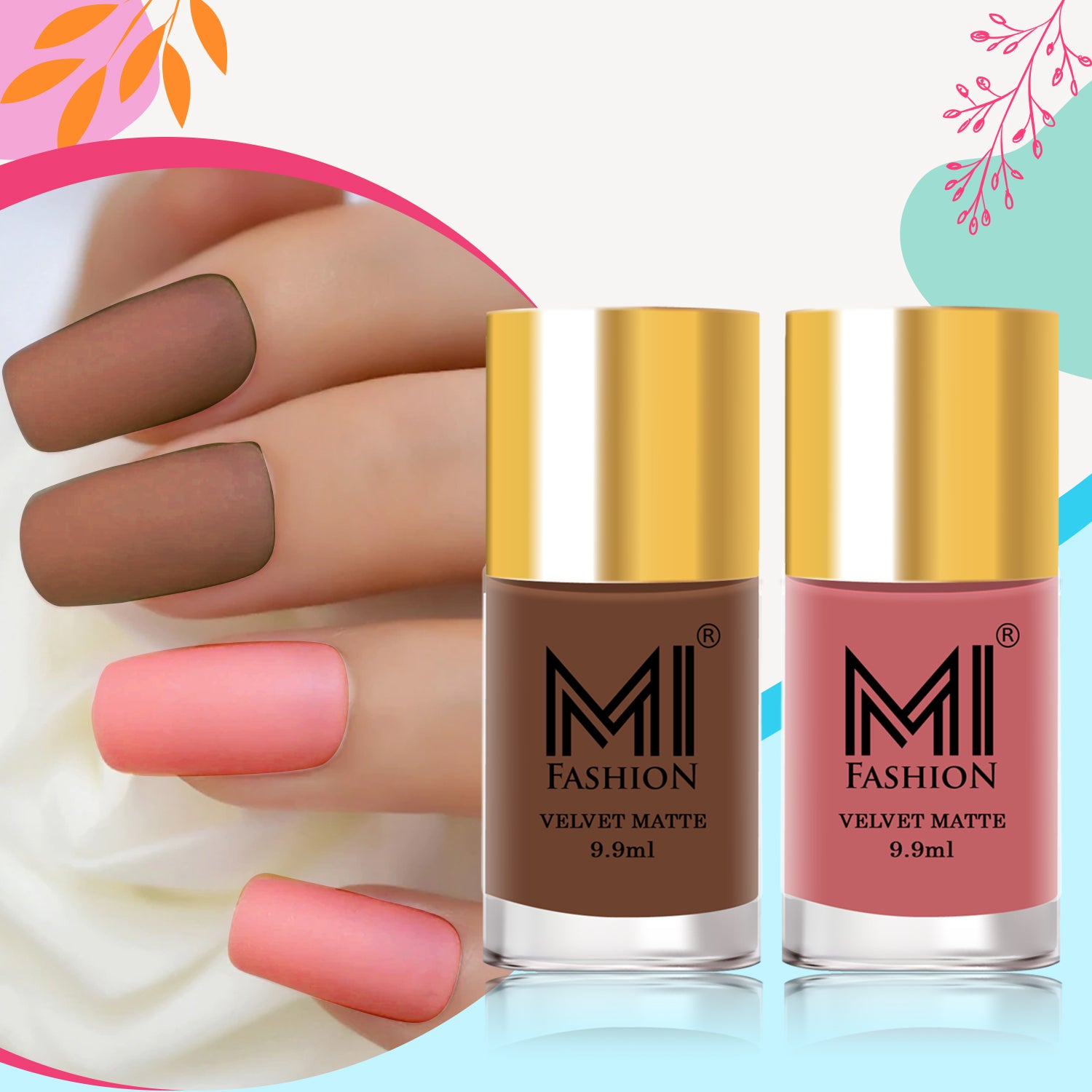 MI Fashion Matte Nail Polish