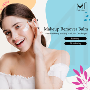 MI Fashion Makeup Cleanings Cream Remover Balm For Face | No Dryness | Soft Skin | Nourished Skin | Easy to Remove Heavy Makeup | Soothing Fragrance