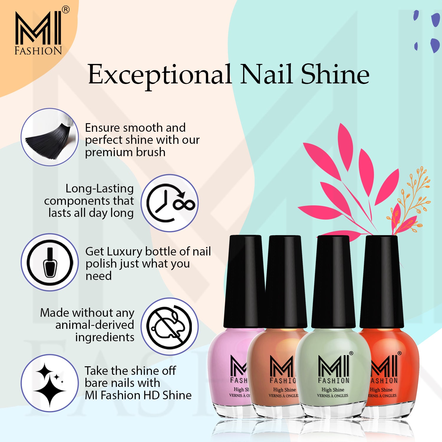  Shine Nail Polish combo