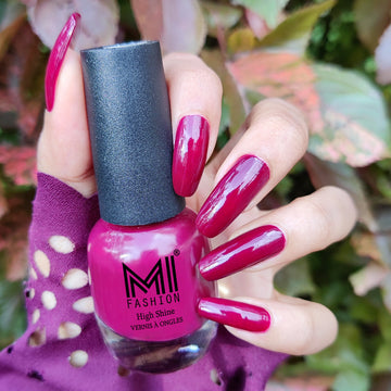 Get the Perfect shine Finish with MI Fashion shine Nail Polish