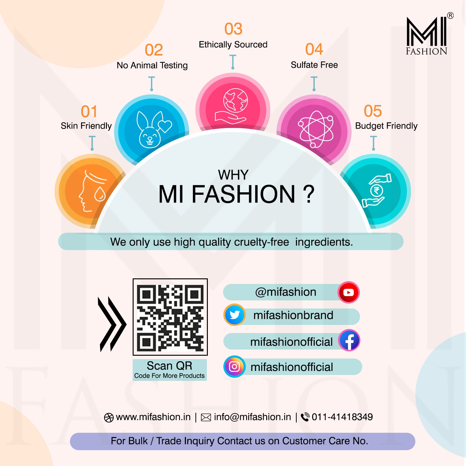 MI Fashion Shine Nail Polish