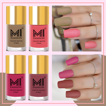 MI Fashion Matte Nail Polish Combo