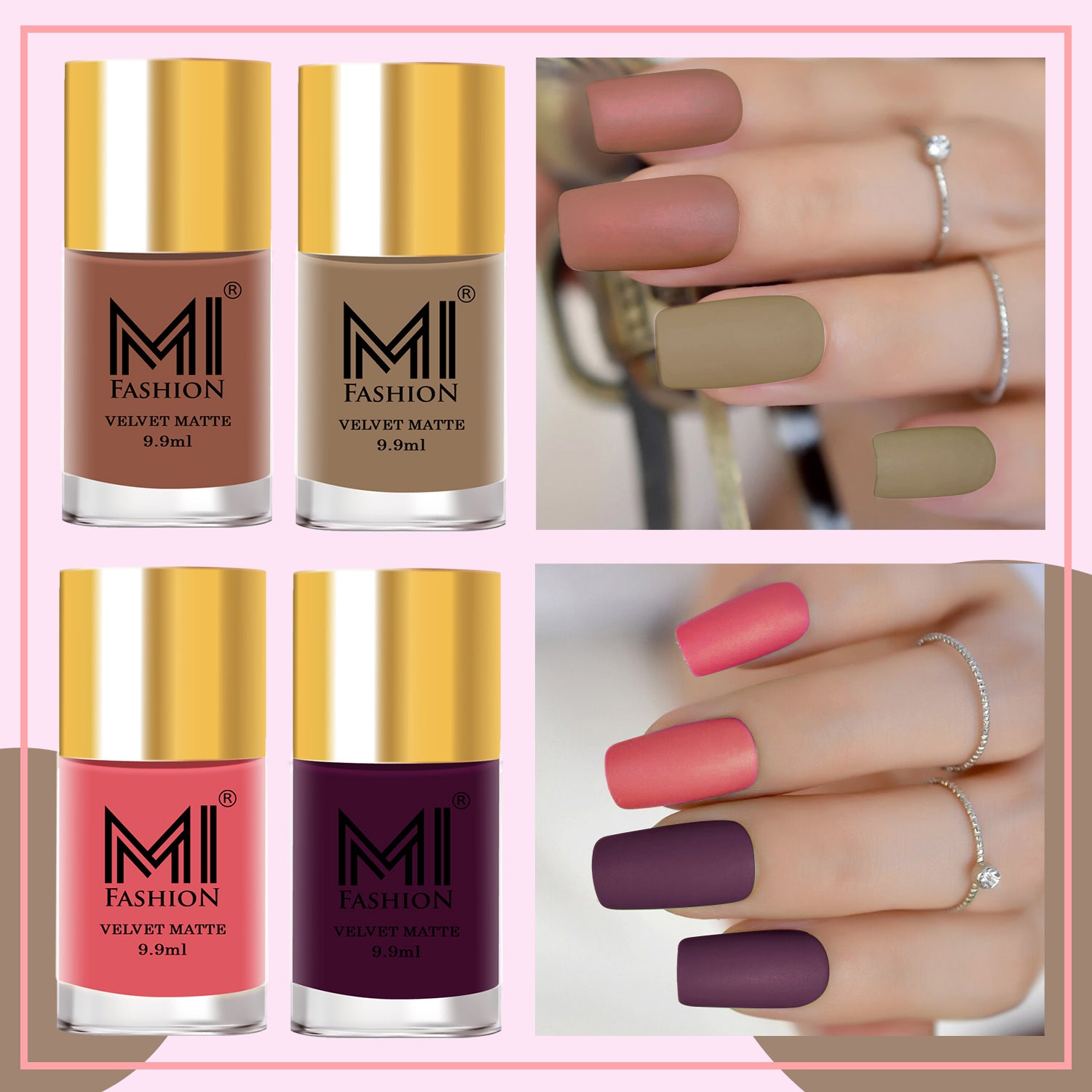 purple nail polish