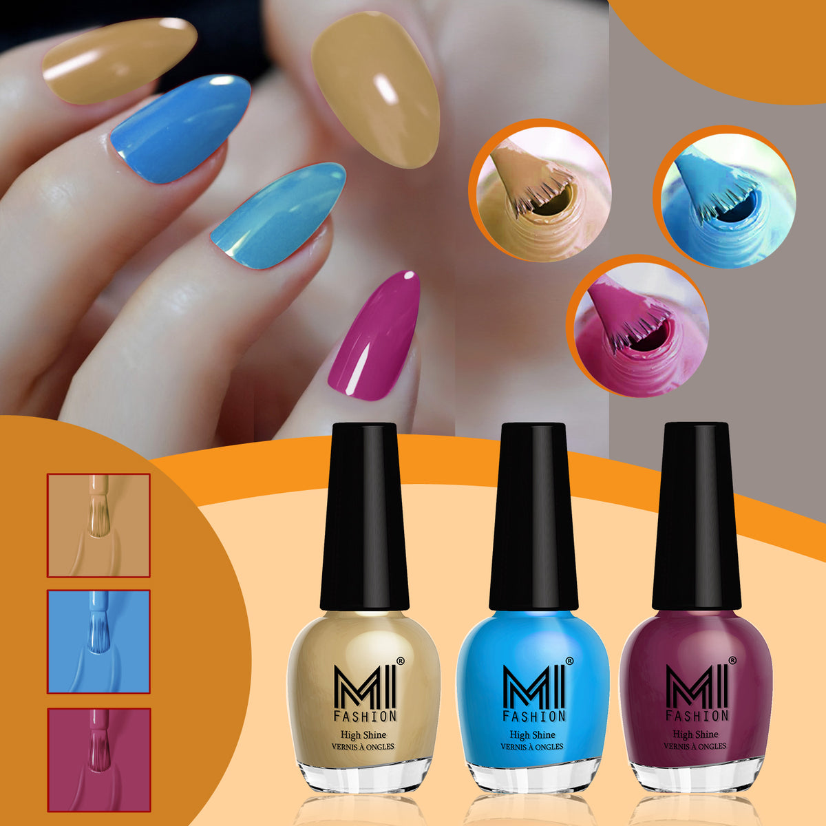 MI Fashion Shine Nail Polish