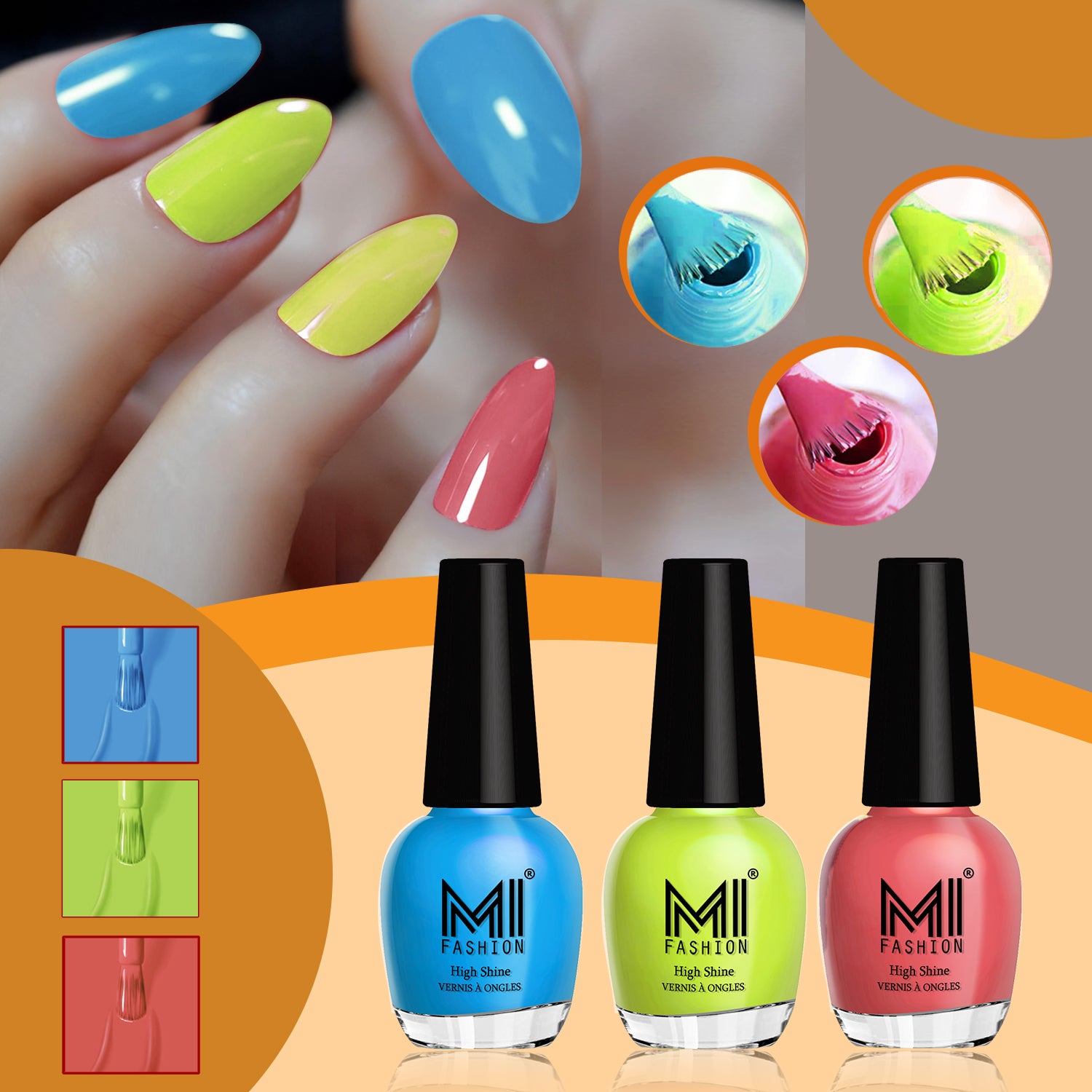 green nail polish