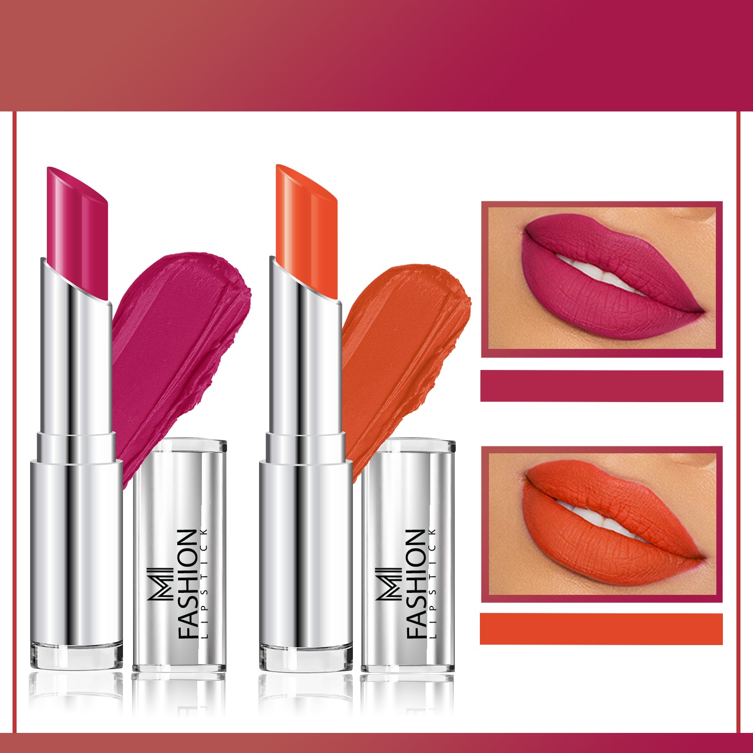 Orange Matte Lipstick