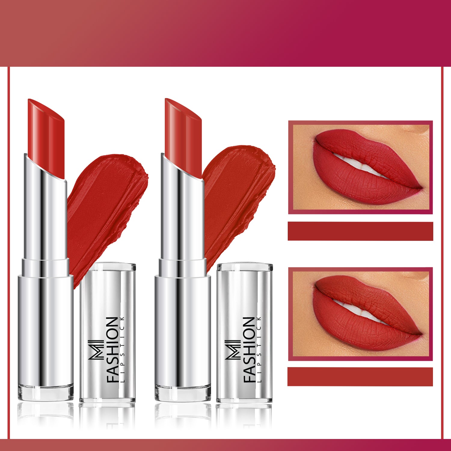 Orange Twist Matte Lipstick