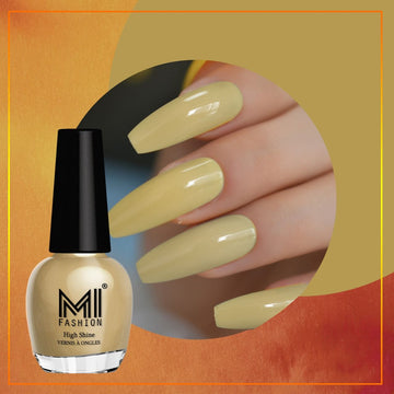 MI Fashion Nail Paint Set for a Glossy Finish That Lasts All Day Long (Nude)