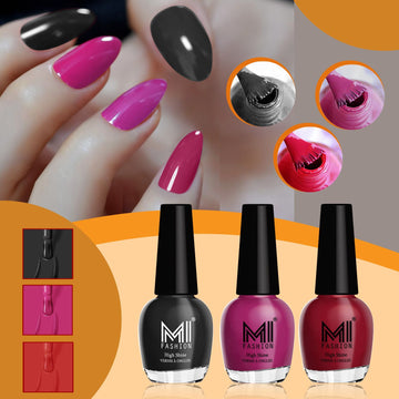 MI Fashion Shine Nail Polish Combo