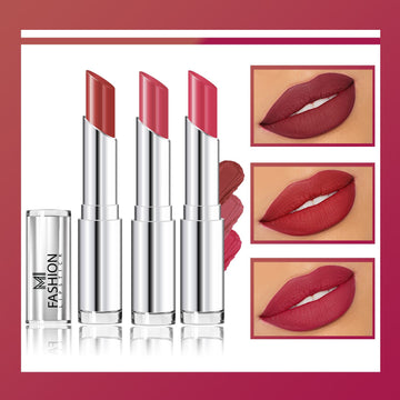 MI Fashion Creamy Matte Lipstick Combo