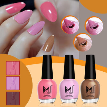 MI Fashion Shine Nail Polish Combo