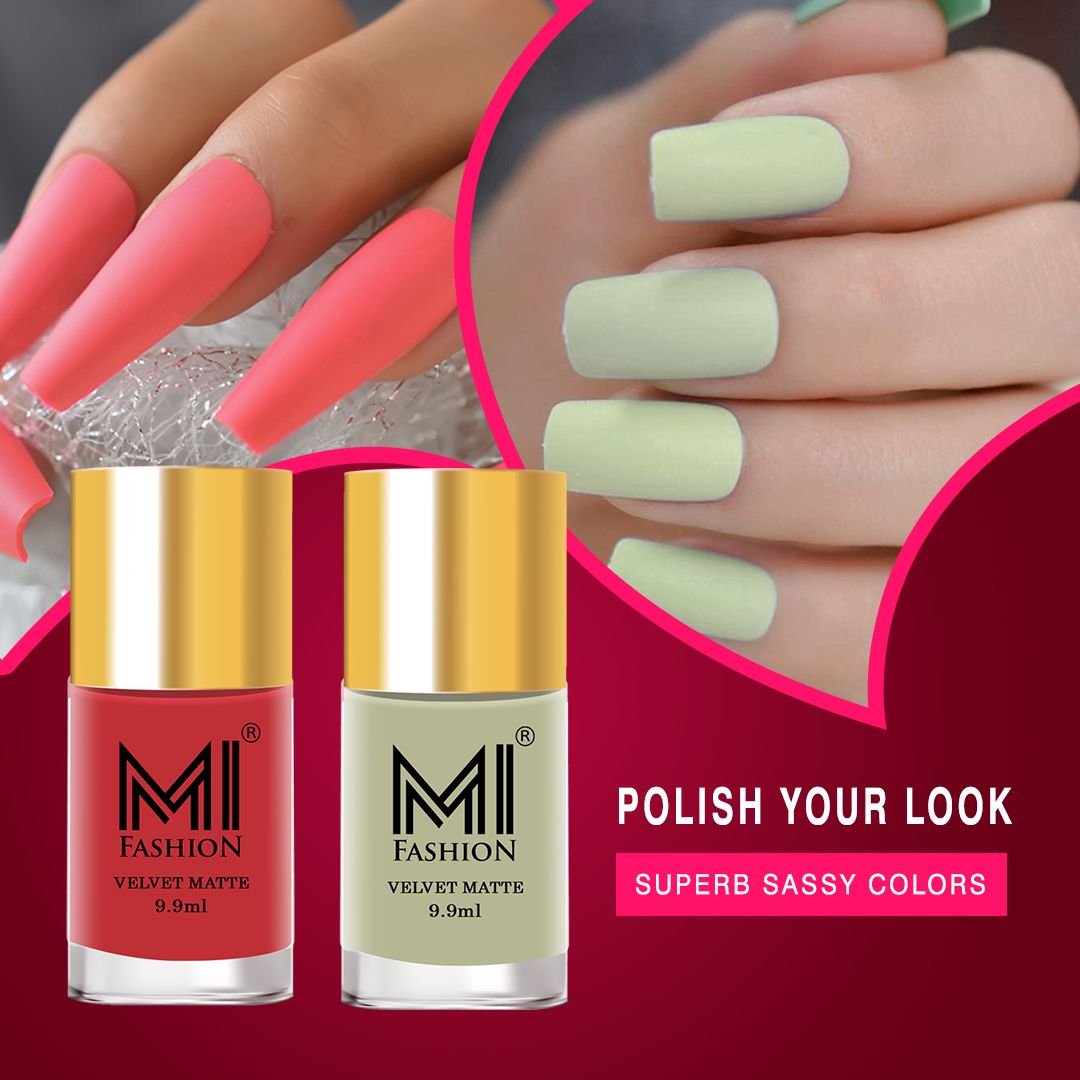 Peach Matte Nail Polish