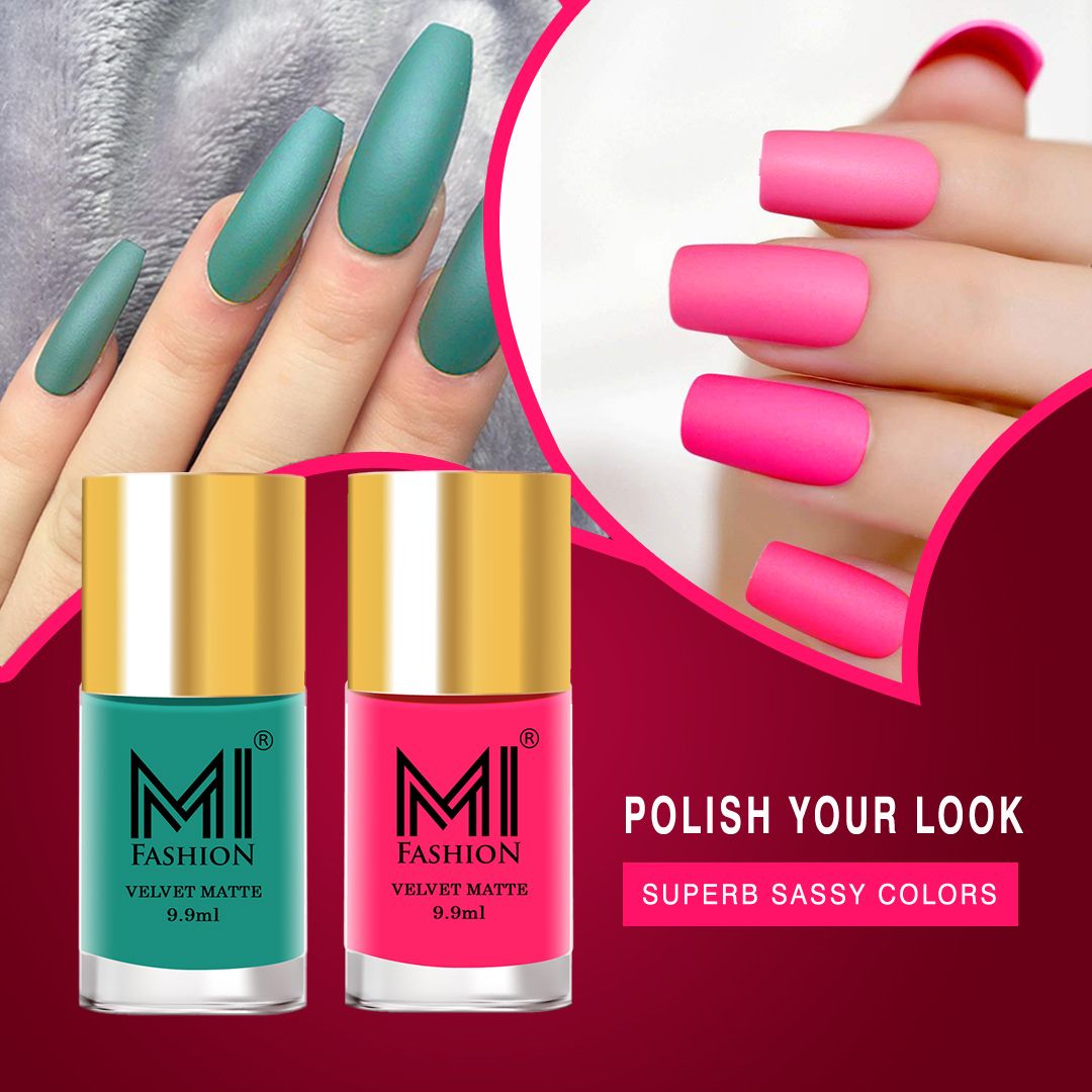 Pink Matte Nail Polish