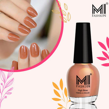 MI Fashion Nail Paint Kit Create Eye Catching Glossy Nails with Ease (Nude)