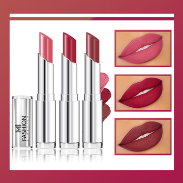 MI Fashion Creamy Matte Lipstick Combo