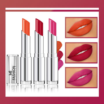 MI Fashion Creamy Matte Lipstick Combo