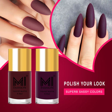 Purple Matte Nail Polish