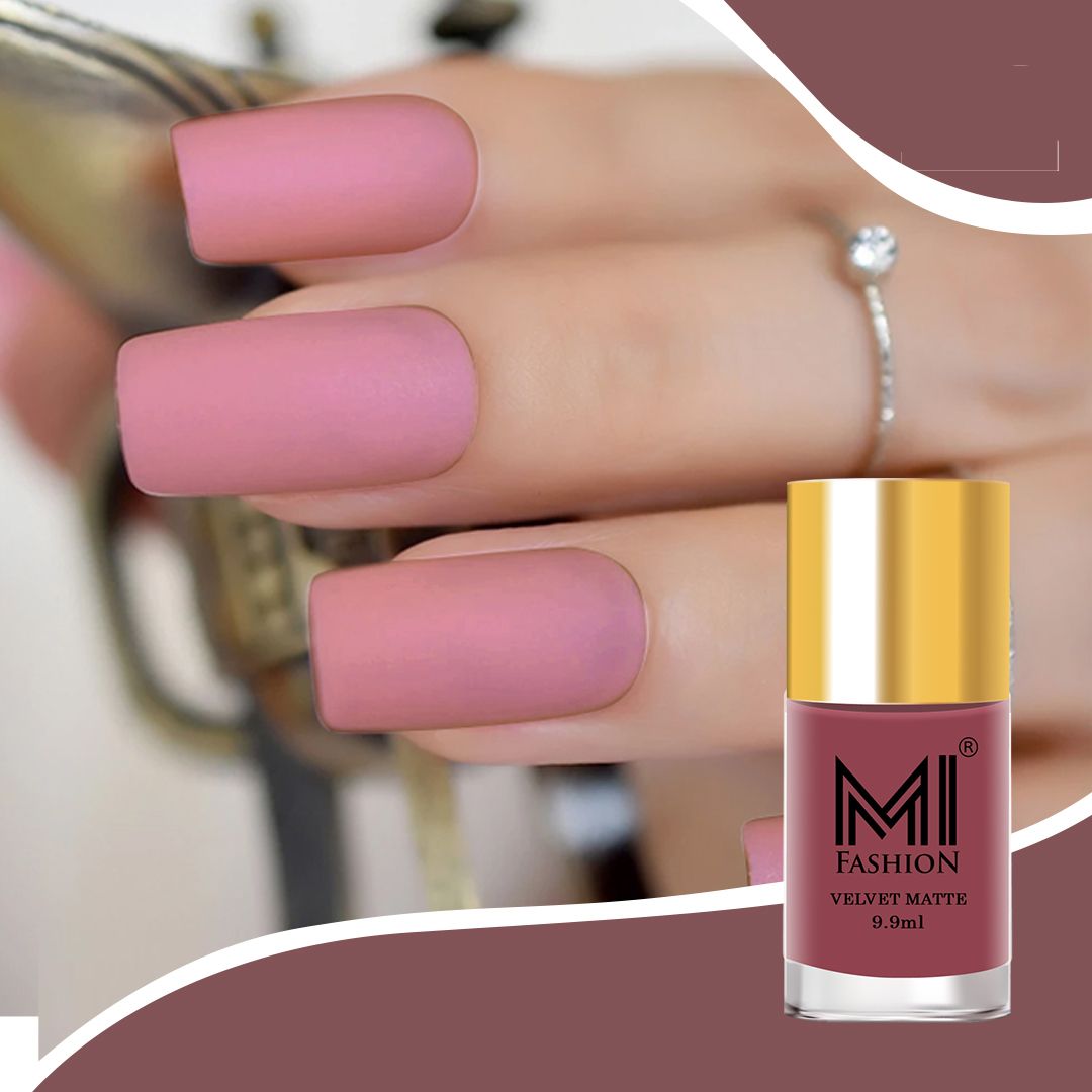 TAN matte nail polish