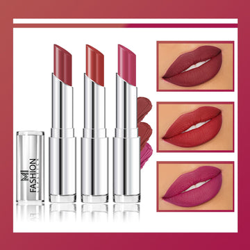 MI Fashion Creamy Matte Lipstick Combo