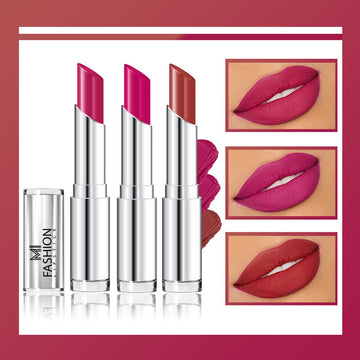 MI Fashion Creamy Matte Lipstick Combo