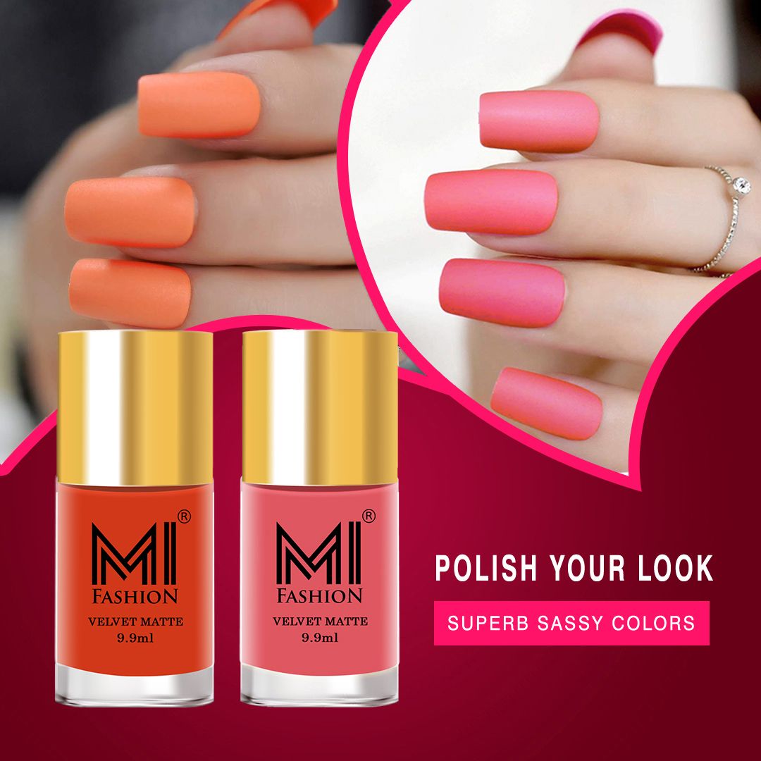 Peach Matte Nail Polish