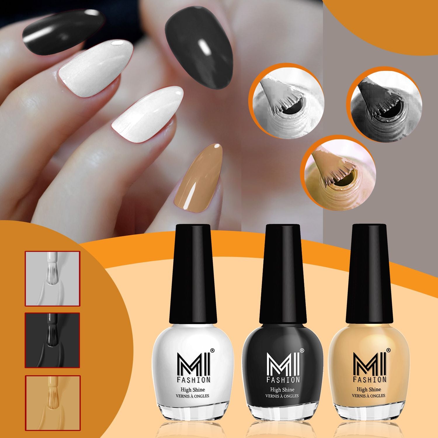 French Manicure White – Mia Secret Store