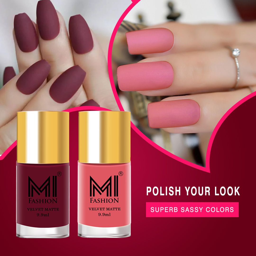 Mauve Matte Nail Polish