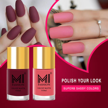 Mauve Matte Nail Polish
