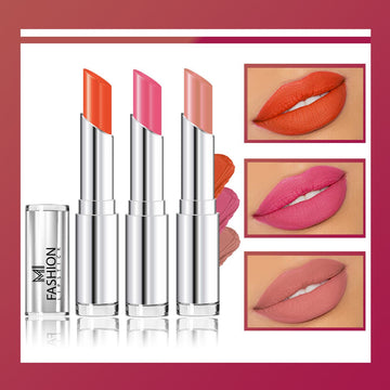 MI Fashion Creamy Matte Lipstick Combo