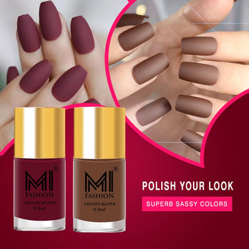 Mauve Matte Nail Polish