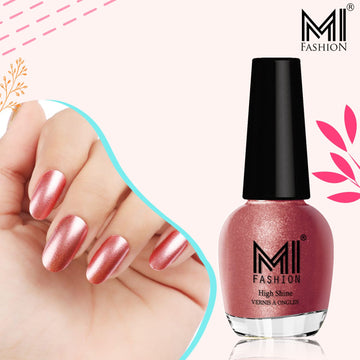 MI Fashion Nail Paint Set High Shine and Long Lasting Glossy Nails (Hot Lava)