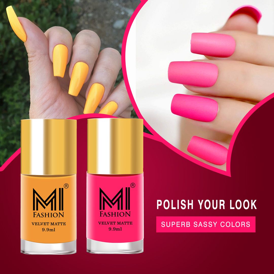 Pink Matte Nail Polish