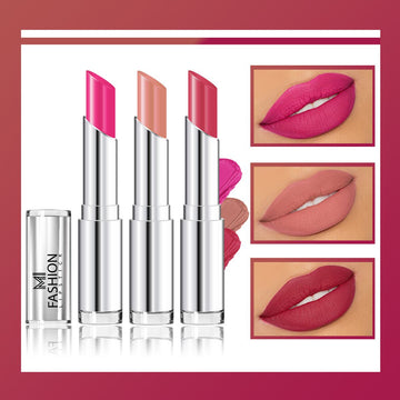 MI Fashion Creamy Matte Lipstick Combo