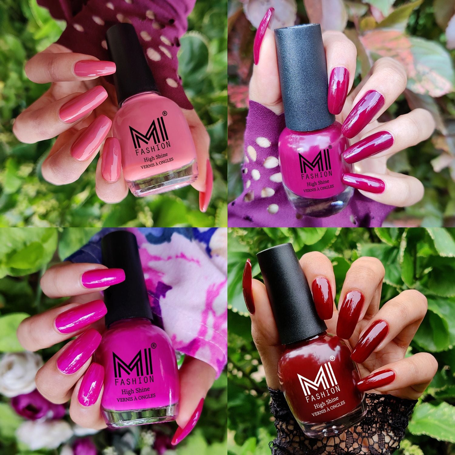 Wine Maroon Nail Polish