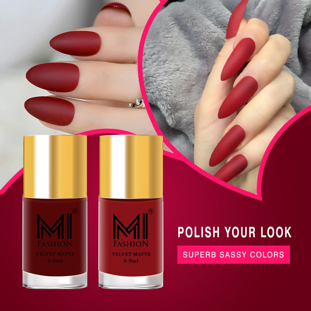 Red Matte Nail Polish