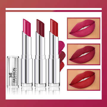 MI Fashion Creamy Matte Lipstick Combo