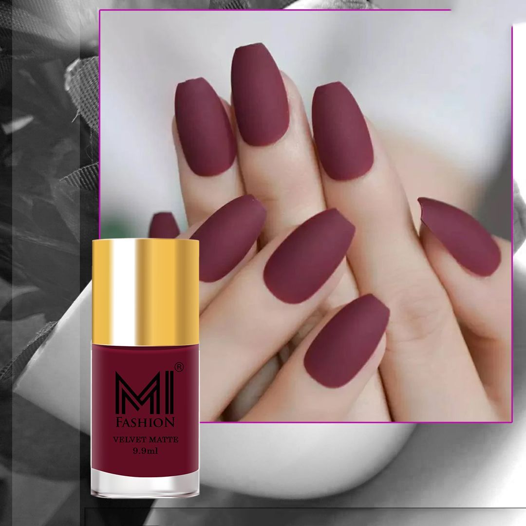 Stand Out with MI Fashion Matte Nail Polish Shades
