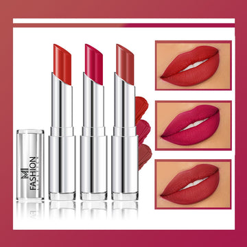 MI Fashion Creamy Matte Lipstick Combo