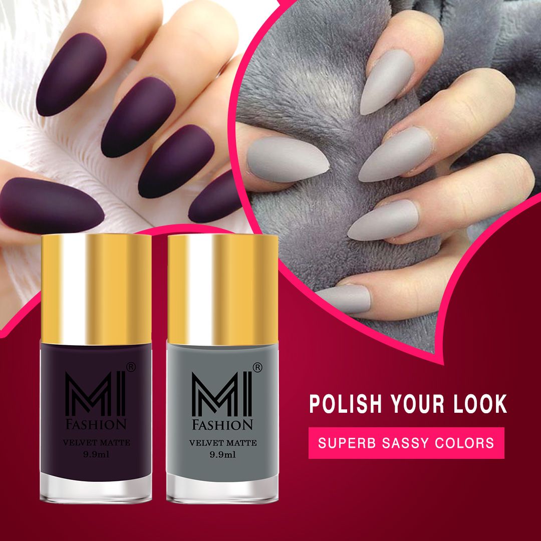 Purple Matte Nail Polish