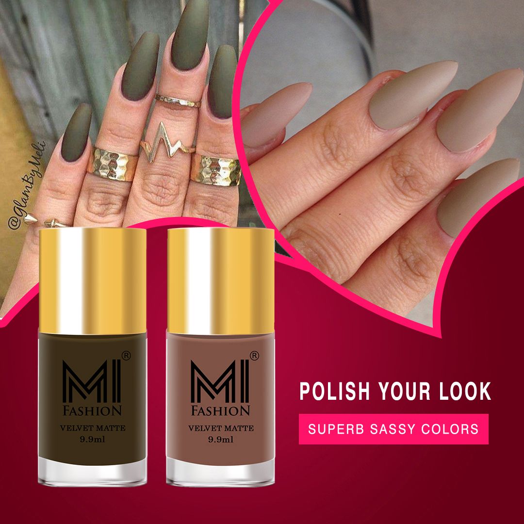 Dark Nude Matte Nail Polish